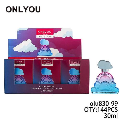 Eau de Parfum ONLYOU Colección Clásica Diseño Nube 30ml - Chuys Beautys | Chuy's Beautys