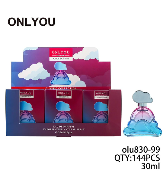 Eau de Parfum ONLYOU Colección Clásica Diseño Nube 30ml