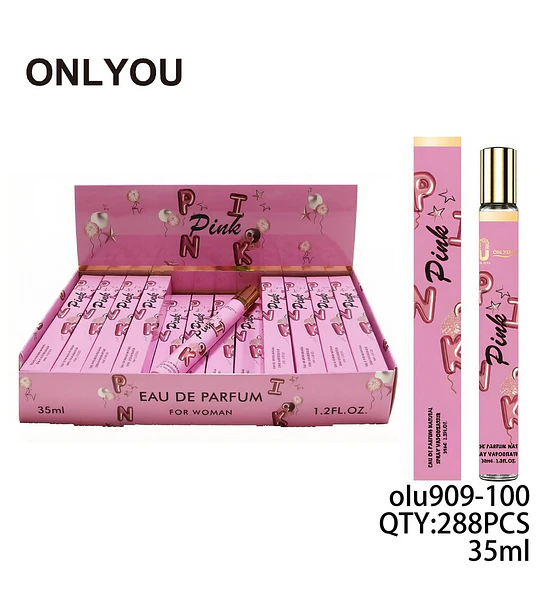 Eau de Parfum Pink ONLYOU para Mujer 35ml Spray Vaporizador