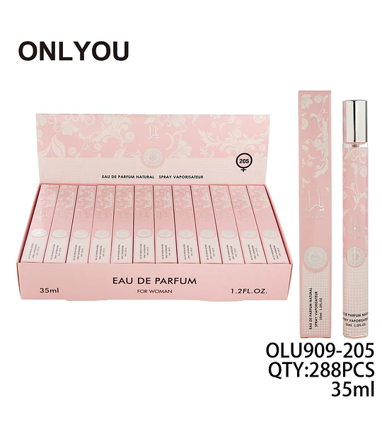 Eau de Parfum Natural Spray ONLYYOU Yara para Mujer 35ml
