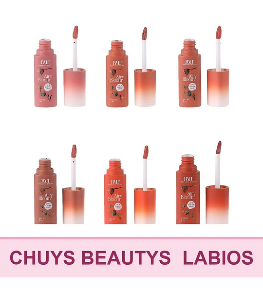 Labial líquido satinado ROMANTIC BEAUTY larga duración