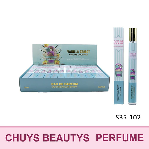 Eau de Parfum Spray Vanilla Zealot Give Me Gourmet 35ml - Chuys Beautys | Chuy's Beautys