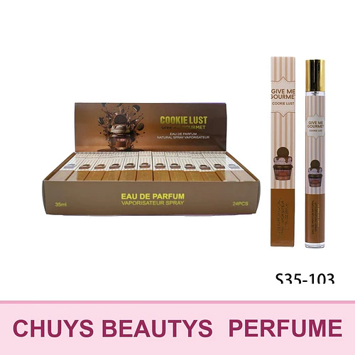 Eau de Parfum Cookie Lust Gourmet en Spray Natural 35ml - Chuys Beautys | Chuy's Beautys