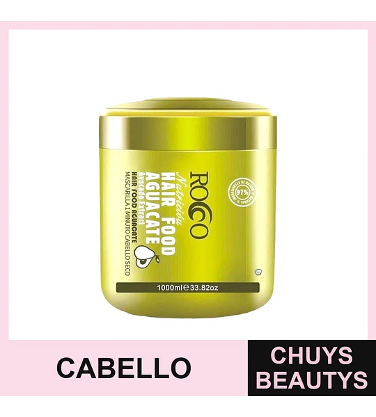 Mascarilla Nutrición 1 Minuto Cabello Seco ROCCO