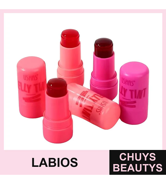 Rubor en Gelatina USHAS Jelly Tints Blush Textura Ligera
