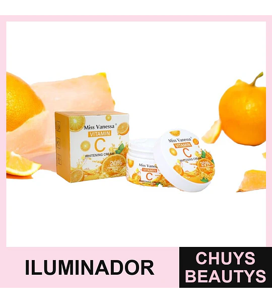 Crema iluminadora con vitamina C y ácido kójico - Crema
