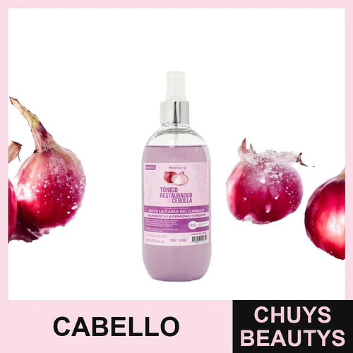 Tónico Capilar Estimulante de Cebolla 340 ml - Tónico | Chuys Beautys
