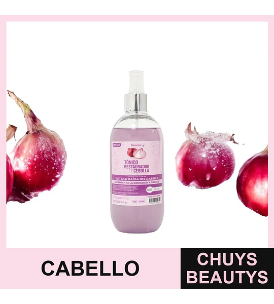 Tónico Capilar Estimulante de Cebolla 340 ml