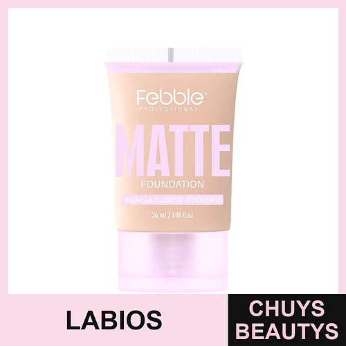 Labial líquido mate FEBBE cobertura perfecta - FEBBE | Chuys Beautys