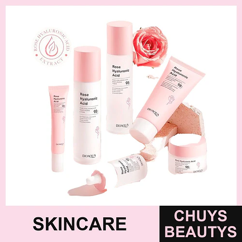 Set de Extracto de Rosas Ácido Hialurónico BIOAQUA COREANA - BIOAQUA COREANA | Chuys Beautys