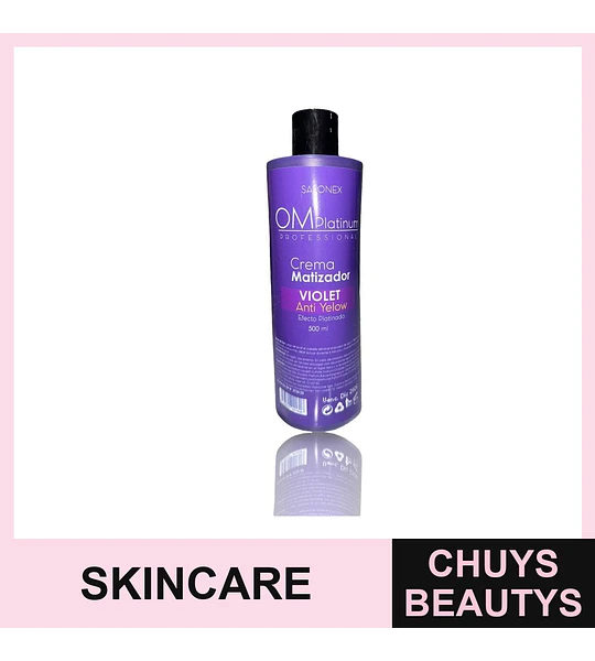 Crema Matizadora Morado OM Professional Salonex Efecto Platinado