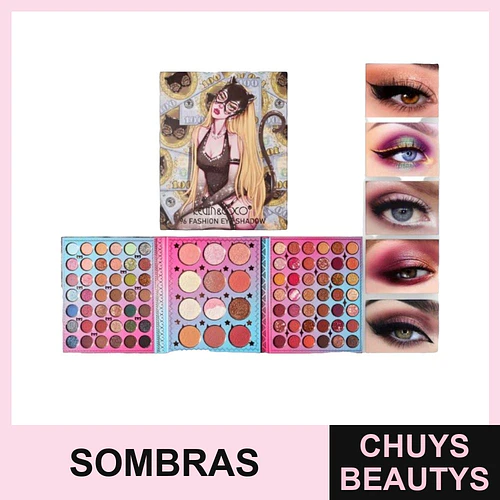 Paleta de Sombras Colores Vibrantes Kevin & Coco - KEVIN & COCO | Chuys Beautys