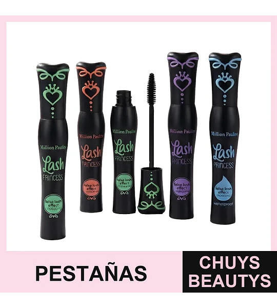 Rímel Máscara de Pestañas Lifting Natural Million Pauline 9ml