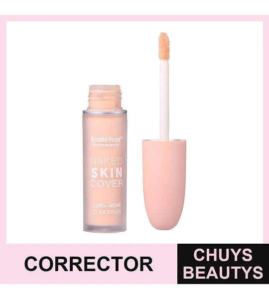 Corrector Full Cobertura Textura Ligera Romantic Beauty
