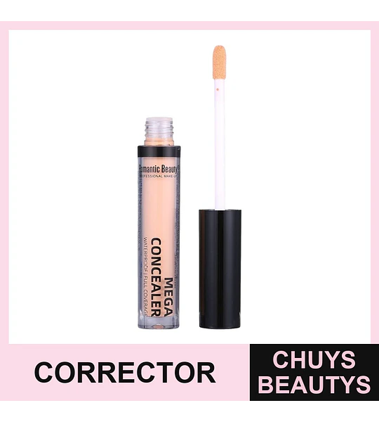 Corrector Mega Concealer Resistente al Agua PROFESIONAL MAKEUP