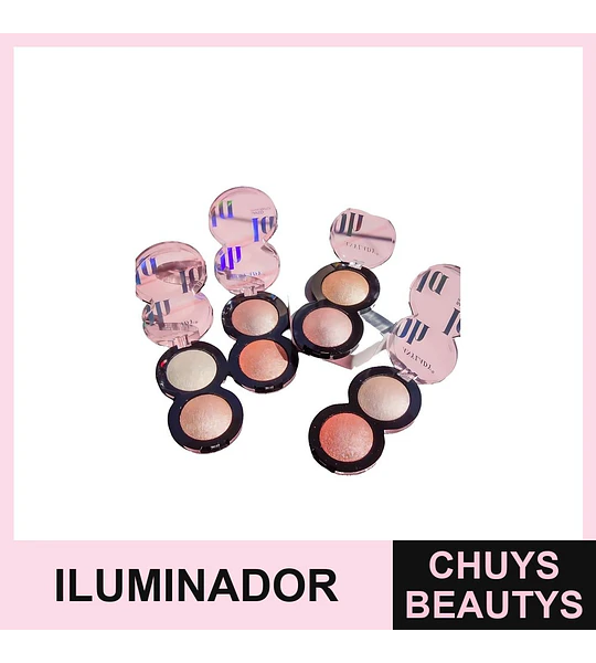 Iluminador 2 en 1 Acabado Radiante Kiss Beauty