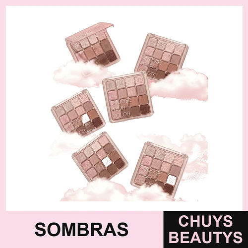 Paleta de Sombras Rosa Café Miss Lara - MISS LARA | Chuys Beautys