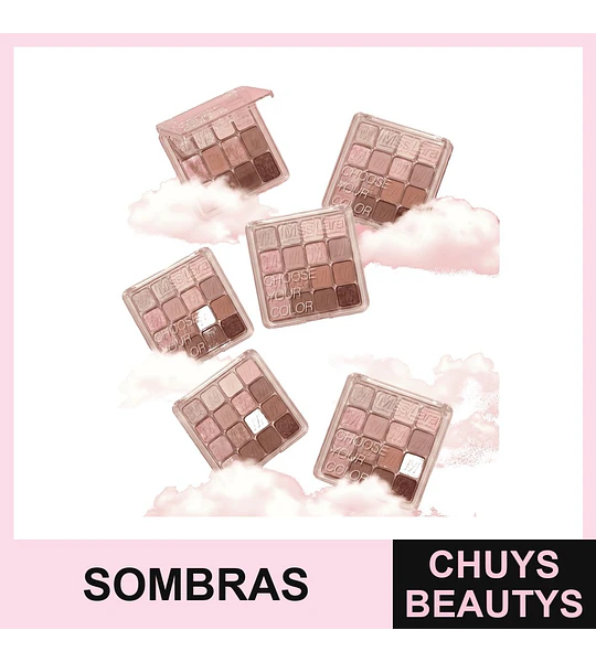 Paleta de Sombras Rosa Café Miss Lara