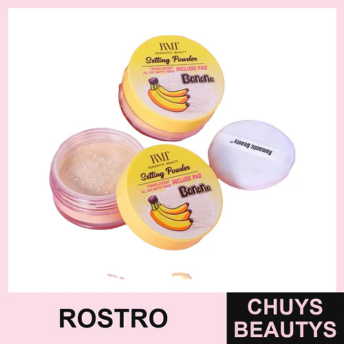 Polvo Sellante Banana Larga Duración Romantic Beauty - ROMANTIC BEAUTY | Chuys Beautys