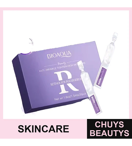 Ampollas Faciales Retinol Concentrado BIOAQUA