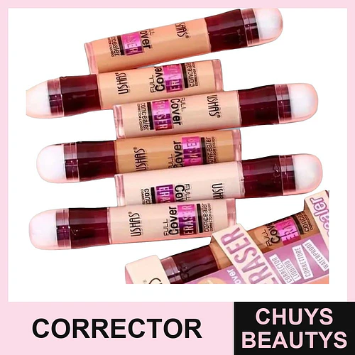 Corrector de Ojeras Larga Duración USHAS - USHAS | Chuys Beautys