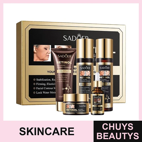 Set de Retinol Concentrado SADOER Skincare Coreano - SADOER SKINCARE COREANO | Chuys Beautys