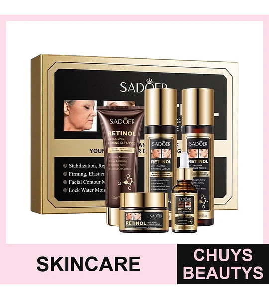 Set de Retinol Concentrado SADOER Skincare Coreano