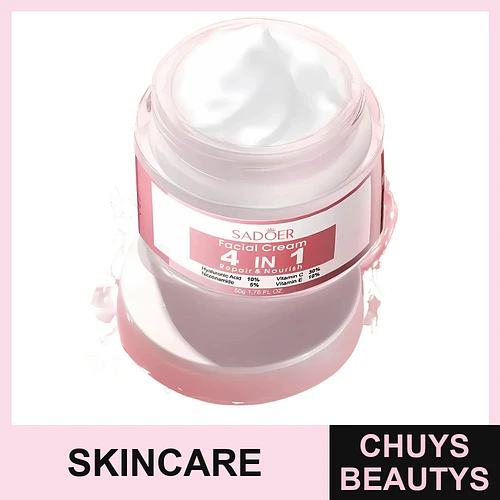 Crema Facial 4en1 Niacinamida y Retinol SADOER Skincare - SADOER SKINCARE COREANO | Chuys Beautys