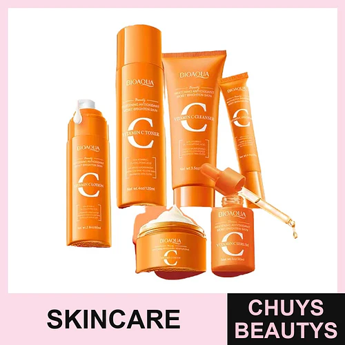 Set de cuidado facial Vitamina C BIOAQUA - BIOAQUA | Chuys Beautys