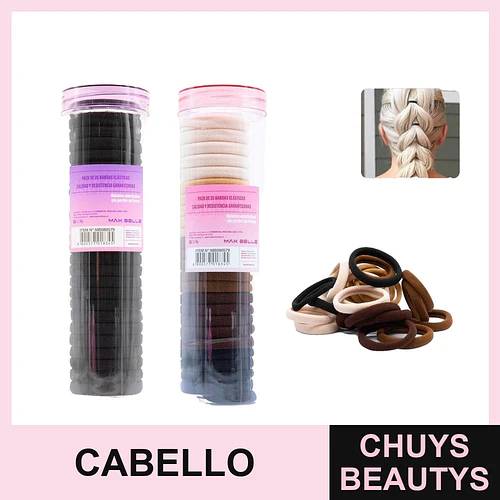 Colets para Cabello Suaves y Resistentes MAX BELLEZA - MAX BELLEZA | Chuys Beautys