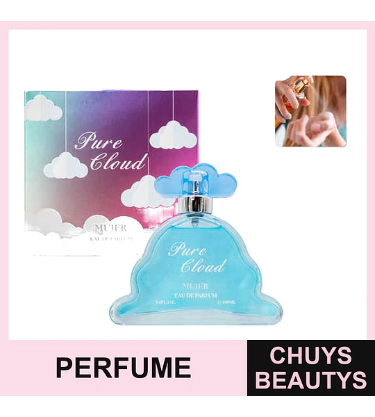 Perfume Mujer Floral Frutal MAX BELLEZA Pure Cloud 100ml
