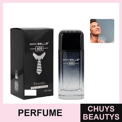 Perfume Hombre Aroma Intenso MAX BELLEZA 409 100 ml - MAX BELLEZA | Chuys Beautys