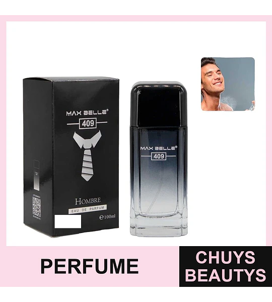 Perfume Hombre Aroma Intenso MAX BELLEZA 409 100 ml