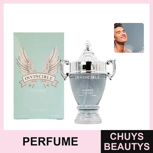 Perfume Hombre Eau de Parfum Max Belleza Invincible 100 ml - MAX BELLEZA | Chuys Beautys