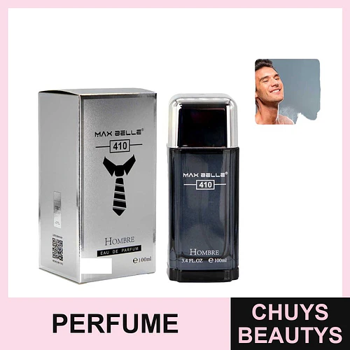 Perfume Eau de Parfum Hombre 100 ml MAX BELLEZA 212 VIP Black - MAX BELLEZA | Chuys Beautys