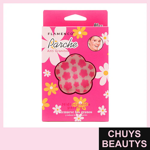 Parche Anti Granito Corazón y Flor 72 Und - Parche | Chuys Beautys