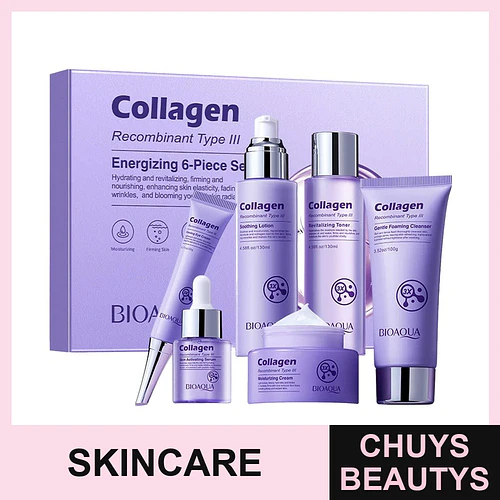 Set Hidratante Revitalizante Colágeno Kiss Beauty - kiss beauty | Chuys Beautys