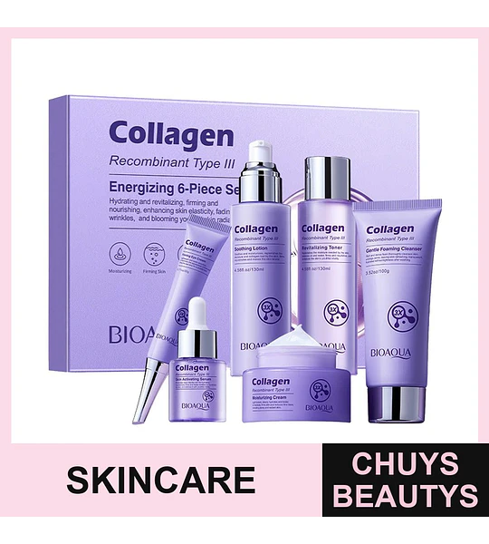 Set Hidratante Revitalizante Colágeno Kiss Beauty