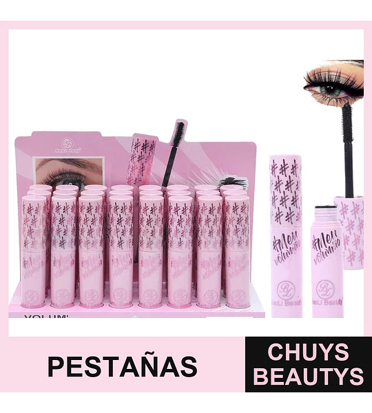 Máscara de Pestañas Volumen Definido Kiss Beauty