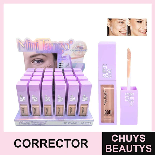 Corrector Líquido Alta Cobertura Kiss Beauty - kiss beauty | Chuys Beautys