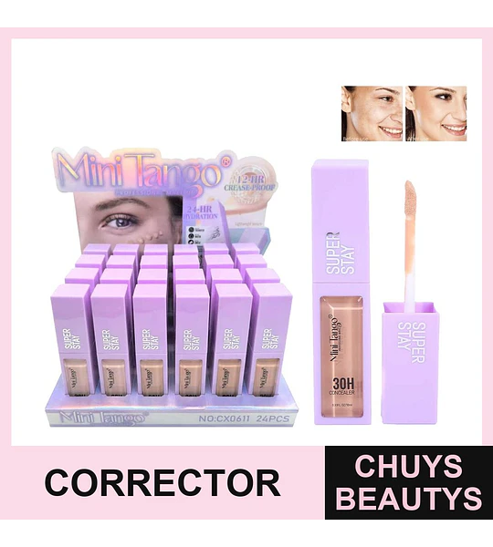 Corrector Líquido Alta Cobertura Kiss Beauty
