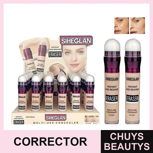 Corrector Líquido Cobertura Natural Kiss Beauty - kiss beauty | Chuys Beautys