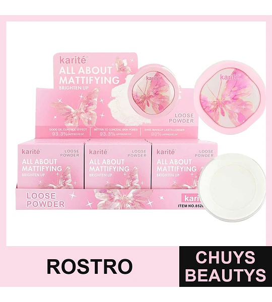 Polvo Compacto Acabado Natural Kiss Beauty