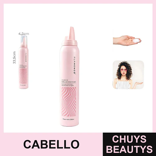 Espuma para el Cabello Fijación Suave Max Belle - max belle | Chuys Beautys