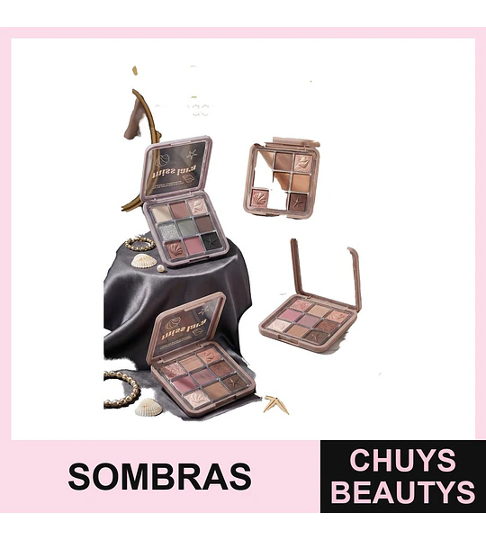 Paleta de Sombras Tonos Fríos Miss Lara