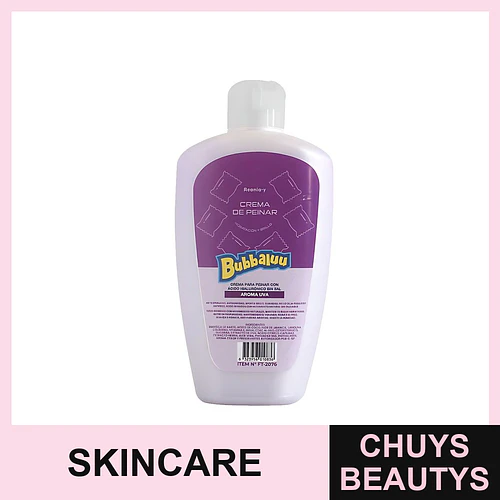 Crema de Peinar Uva BUBBALUU Suavizante - BUBBALUU | Chuys Beautys