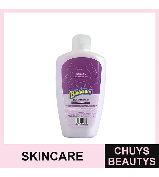 Crema de Peinar Uva BUBBALUU Suavizante