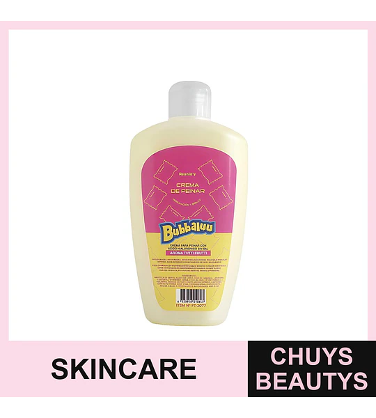 Crema de Peinar Suavidad BUBBALUU Tutti Frutti