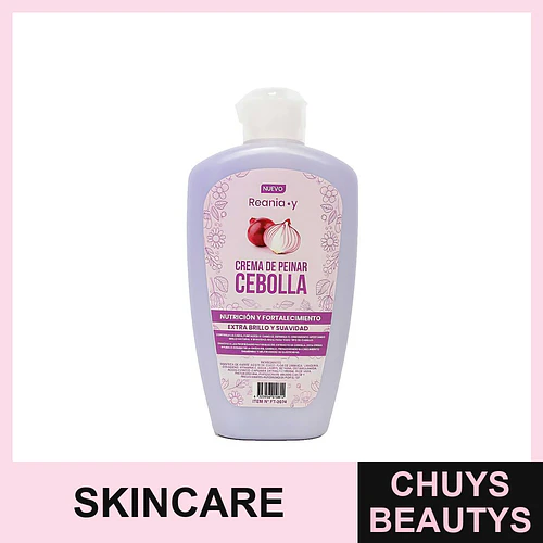 Crema de Peinar Suavizante BUBBALUU Cebolla - BUBBALUU | Chuys Beautys