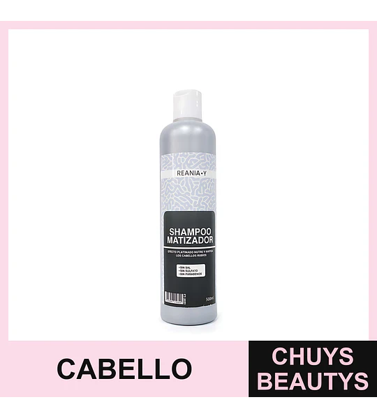 Shampoo Matizador Black BUBBALUU para Cabello